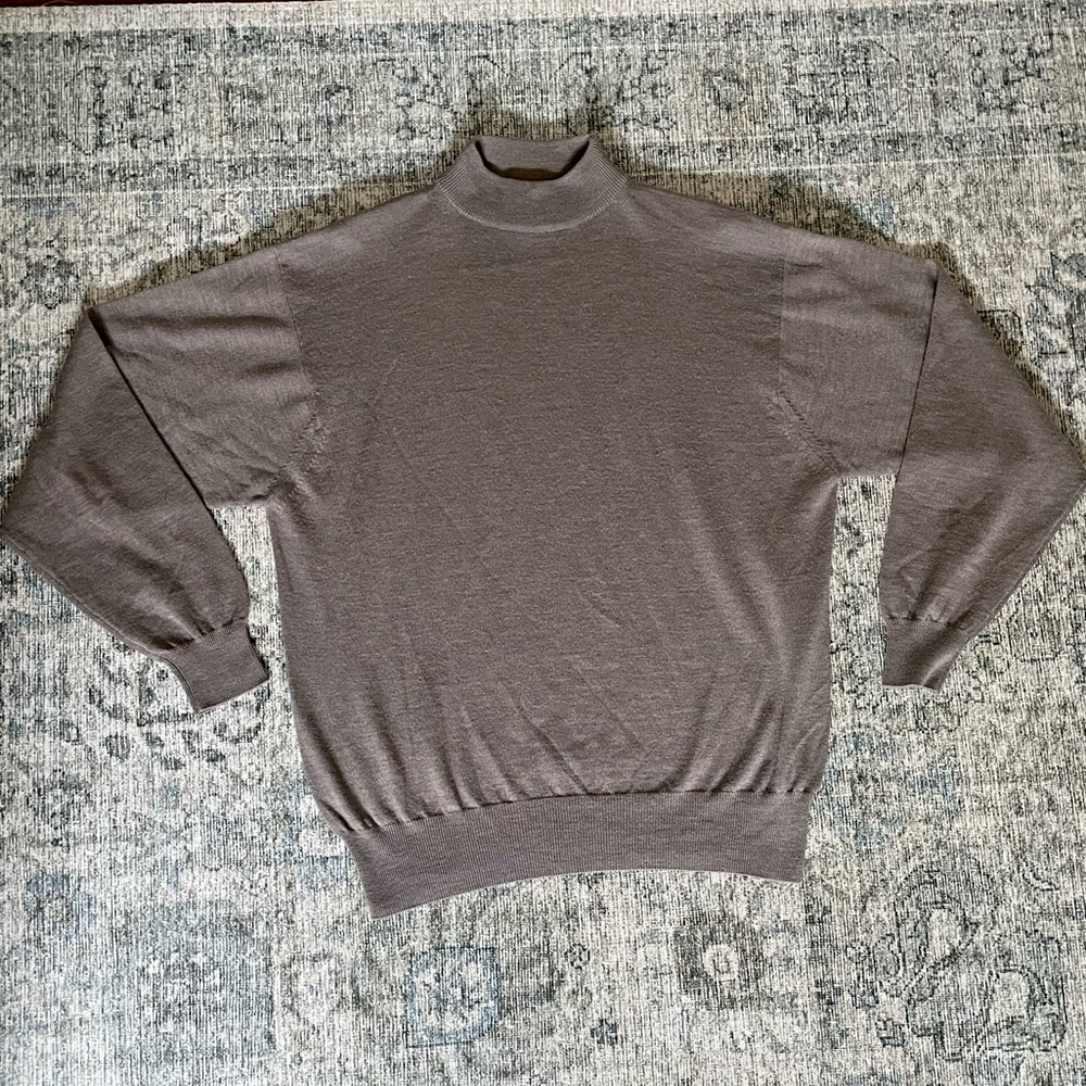 Pendleton Merino Wool Mock Neck Sweater